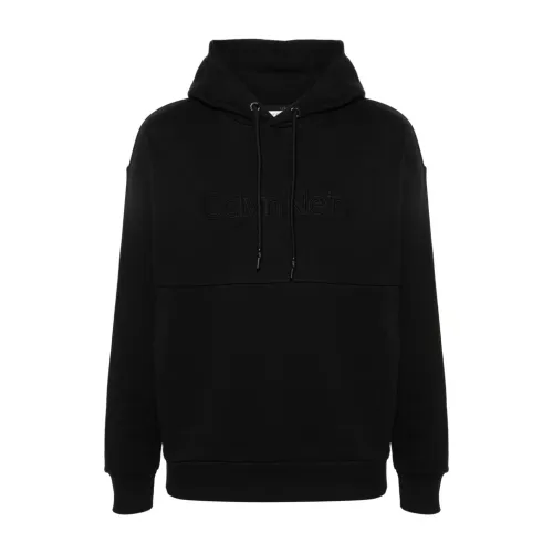 Schwarzer Sweatshirt für Männer Calvin Klein