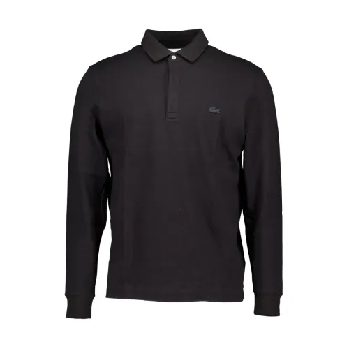 Schwarzes Polo-Shirt Lacoste