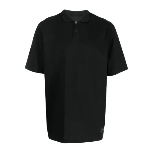 Schwarzes Polo Shirt Y-3