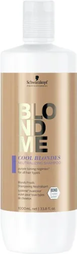Schwarzkopf Professional BlondMe Cool Blondes Neutralizing Shampoo 1000 ml