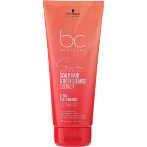 Schwarzkopf Professional Sun Protect 3-in-1 Scalp, Hair & Body Cleanse Shampoo Damen