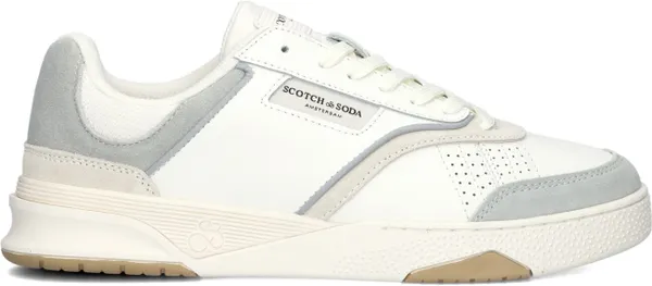 Scotch & Soda Herren Sneaker Low Court Cup - Weiß