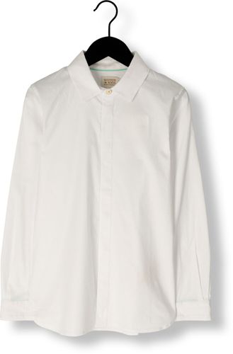 Scotch & Soda Jungen Hemden Slim Fit-long Sleeve Dressed Shirt - Weiß
