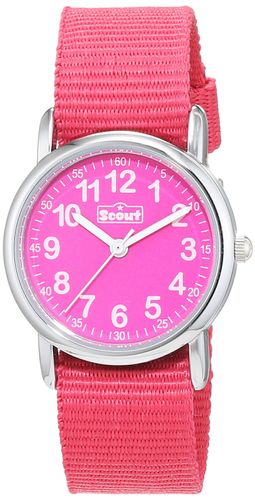 Scout Mädchen-Armbanduhr Analog Quarz Textil 280304001