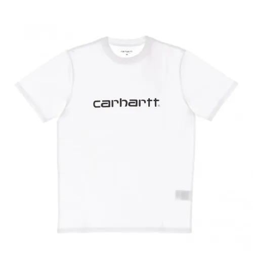 Script Tee - Weiß/Schwarz - Streetwear Carhartt Wip