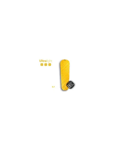 Sea To Summit Sleeping Mat Ultralight Yellow Small Mattengröße - ~ 60 x 170 cm, Mattenvariante - Aufblasbar, Mattenfarbe - Gelb, 