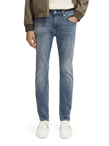 Seasonal essentials Skim skinny jeans  — Trance Blue - Größe 38/34 - Multicolor - Mann - Jeans - Scotch & Soda
