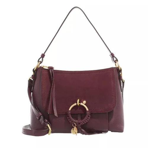 See By Chloé Crossbody Bags - Joan Grained Shoulder Bag Leather - Gr. unisize - in Violett - für Damen