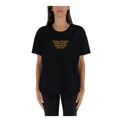 Seiden Jersey T-Shirt Tom Ford