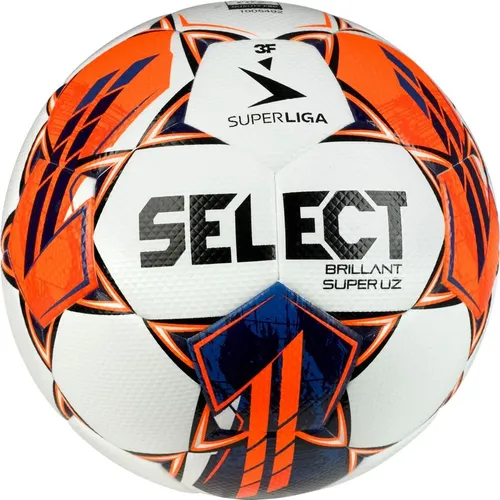 Select Fußball Brillant Super UZ V23 3F Superliga - Weiß/Orange/Blau