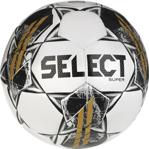 Select Fußball Super V23 - Weiß/Schwarz/Gold