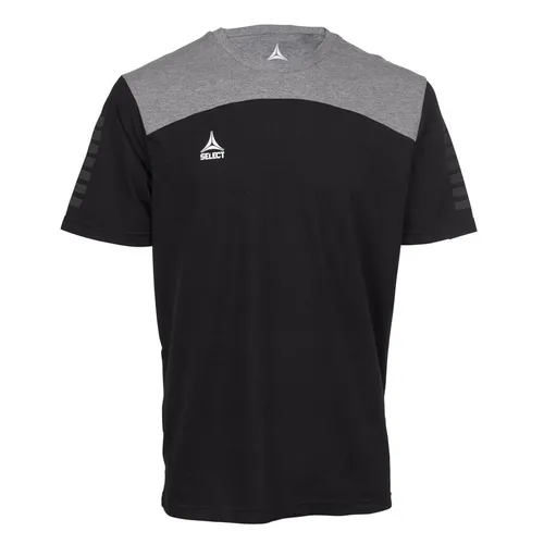 Select T-Shirt Oxford - Schwarz/Grau