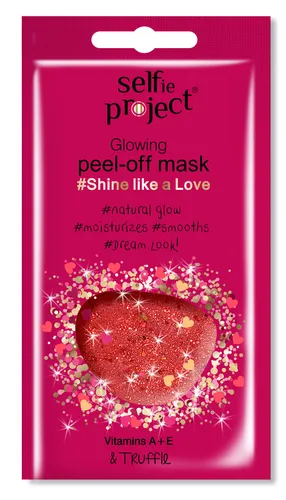 Selfie Project Glowing Peel-Off Mask #Shine like a Love