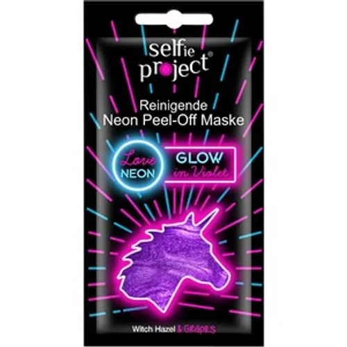 Selfie Project Maske Reinigende Neon Peel-Off Damen