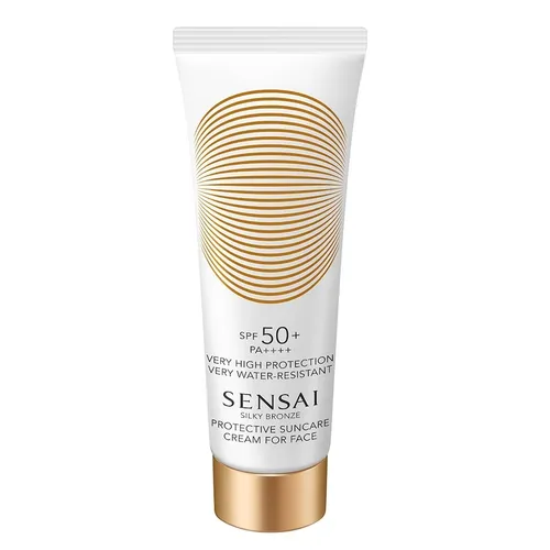 SENSAI - SENSAI Silky Bronze Protective Suncare Cream for Face 50+ Sonnenschutz 50 ml