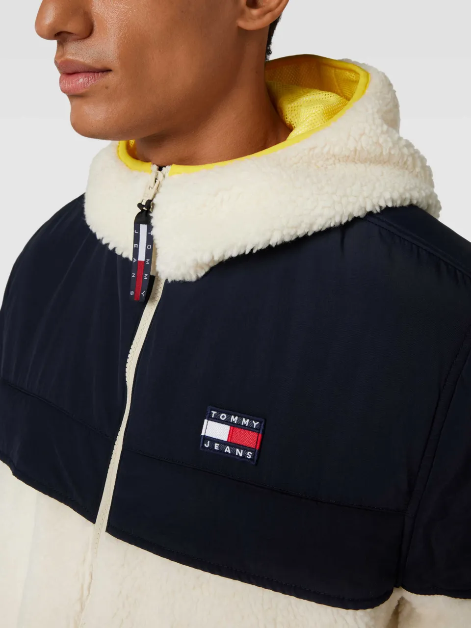 Sherpa Jacket in Two-Tone-Machart Modell 'CHICAGO'