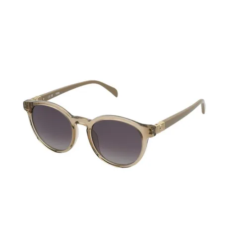 Shiny Transp.brown Sonnenbrille mit Brown Gradient Gläsern Tous