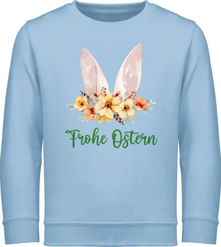Shirtracer Sweatshirt Frohe Ostern Hasenohren Osterüberraschung Ostern Mini Geschenke Osterk Geschenk Ostern