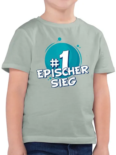 Shirtracer T-Shirt #1 Epischer Sieg (1-tlg) Kinderkleidung und Co