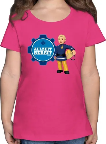 Shirtracer T-Shirt Feuerwehrfrau Penny - Allzeit bereit Feuerwehrmann Sam Mädchen