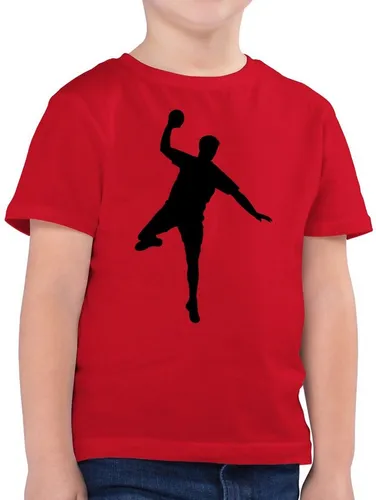 Shirtracer T-Shirt Handball Wurf (1-tlg) Kinder Sport Kleidung