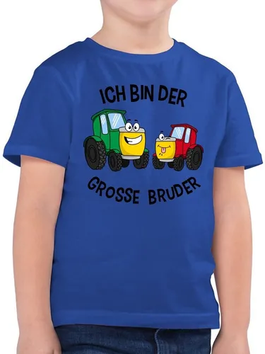 Shirtracer T-Shirt Ich bin der grosse Bruder Traktor Großer Bruder