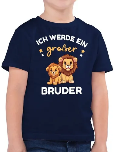 Shirtracer T-Shirt Ich werde großer Bruder Geschenk Löwen Großer Bruder