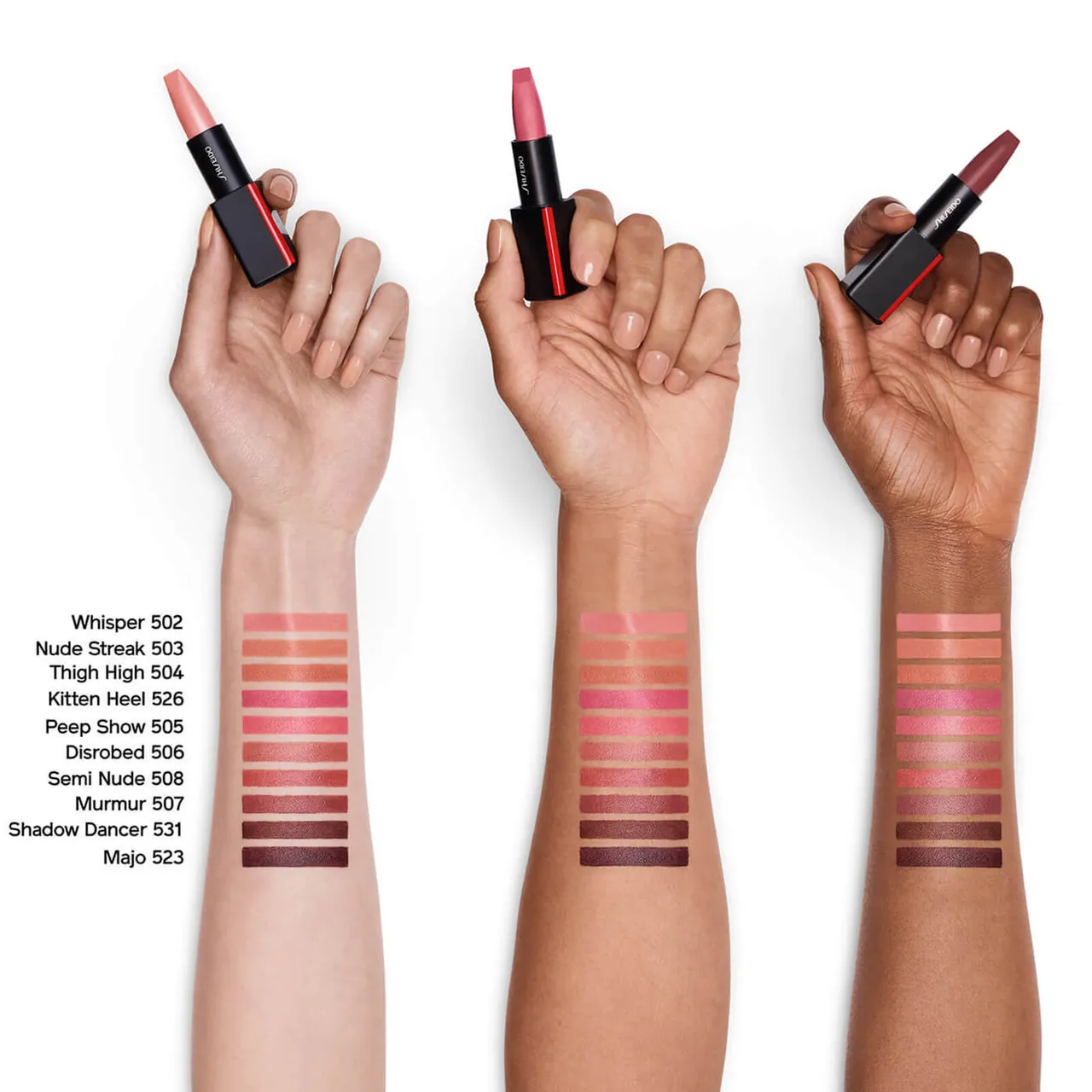 Shiseido ModernMatte Powder Lipstick (verschiedene Farbtöne) - Peep Show 505