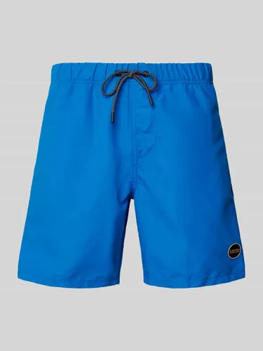 Shiwi Badehose mit Label-Patch Modell 'Mike' in Royal