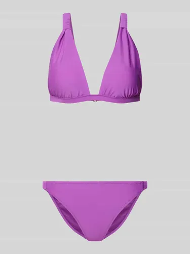 Shiwi Bikini im unifarbenen Design in Lila
