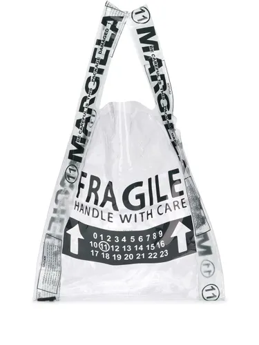 Shopper mit "Fragile"-Print