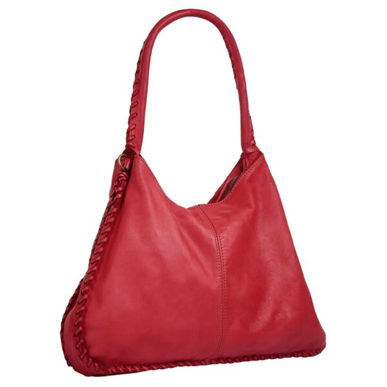 Shopper SAMANTHA LOOK Gr. B/H/T: 34 cm x 24 cm x 9 cm onesize, rot Damen Taschen Handtaschen