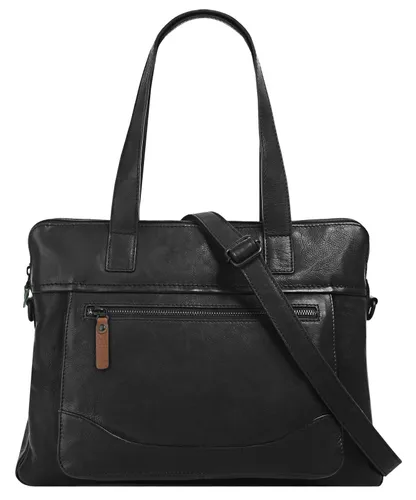 Shopper X-ZONE Gr. B/H/T: 34 cm x 28 cm x 9 cm onesize, schwarz Damen Taschen Handtaschen
