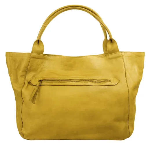 Shopper X-ZONE Gr. B/H/T: 34 cm x 29 cm x 15 cm onesize, gelb Damen Taschen Handtaschen