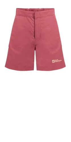 Shorts JACK WOLFSKIN "SUN SHORTS K" Gr. 176, N-Gr, pink (soft pink) Kinder Hosen Kinder-Outdoorbekleidung Elastischer Bund