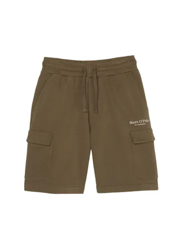 Shorts MARC O'POLO "in softer, hochwertiger Qualität" Gr. 140, Normalgrößen, braun Jungen Hosen Shorts