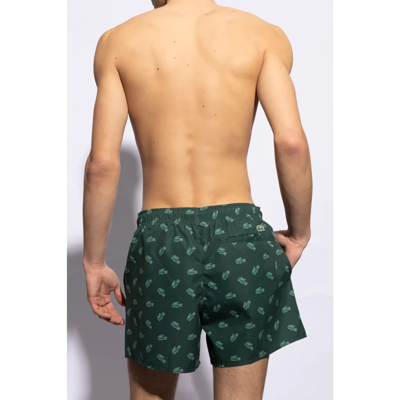 Shorts mit Logomuster Lacoste