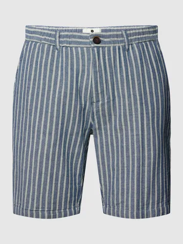 Shorts mit Streifenmuster Modell 'JOHN'