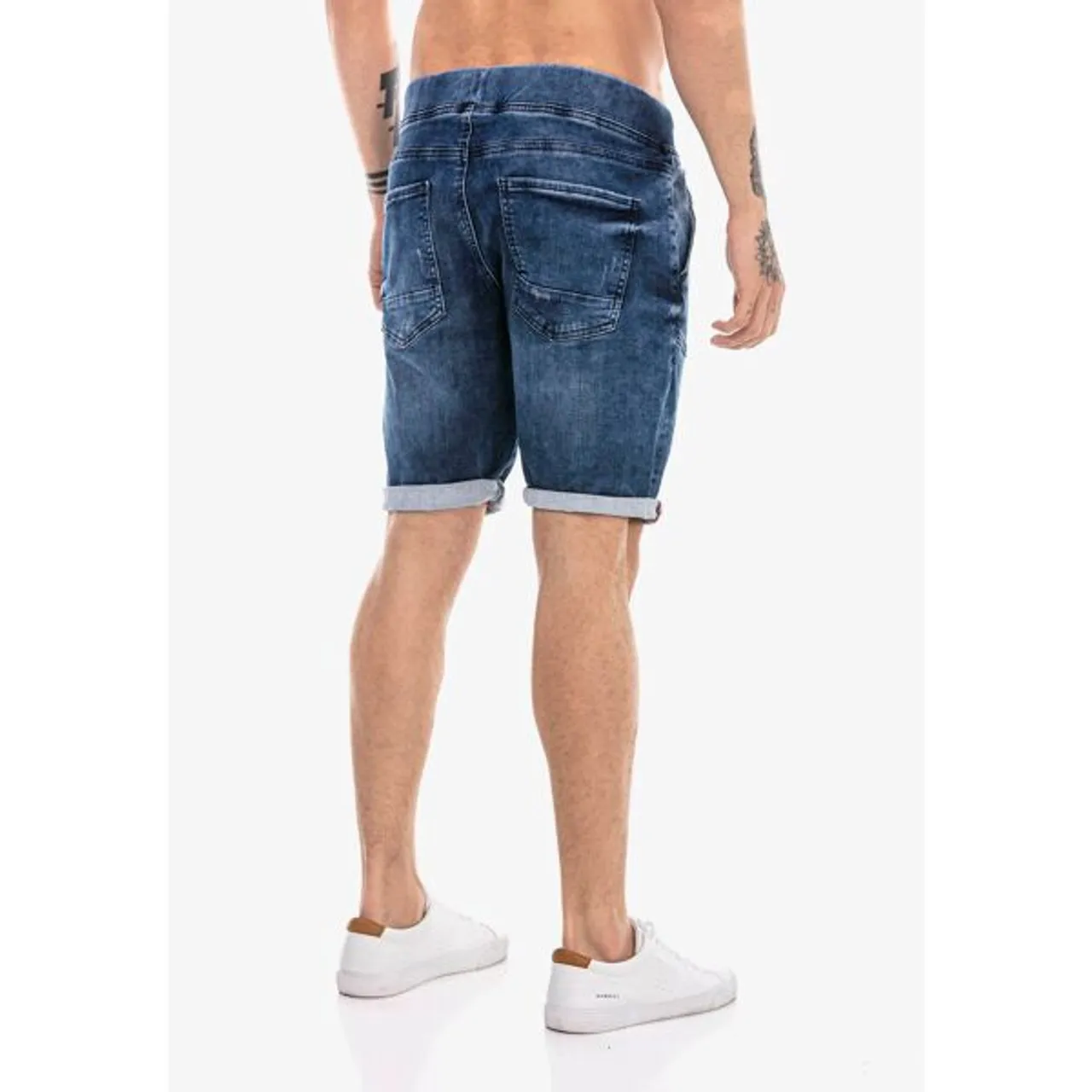 Shorts REDBRIDGE "Barnsley" Gr. 36, US-Größen, blau Herren Hosen Shorts