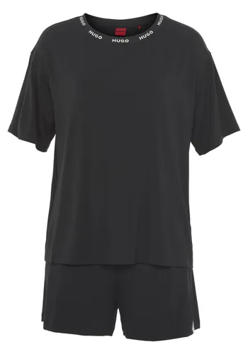 Shorty HUGO UNDERWEAR "UNITE_SHORT SET 10247048 01" Gr. M (38), schwarz (black 001) Damen Homewear-Sets Pyjamas