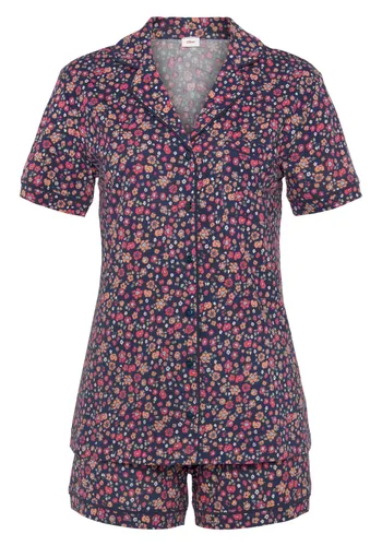 Shorty S.OLIVER Gr. 32/34, bunt Damen Homewear-Sets Pyjamas mit Vichy-Karo Muster