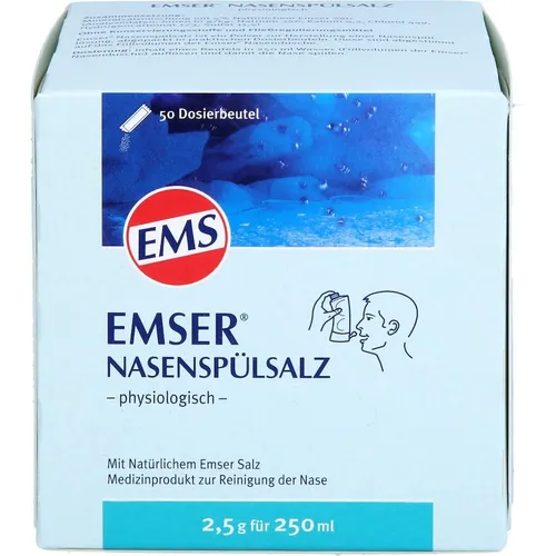 Sidroga - EMSER Nasenspülsalz physiologisch Btl. Schnupfen & Nasennebenhöhlen