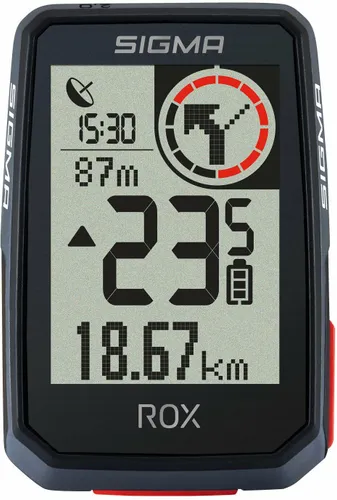Sigma Fahrradcomputer Rox 2.0 GPS schwarz