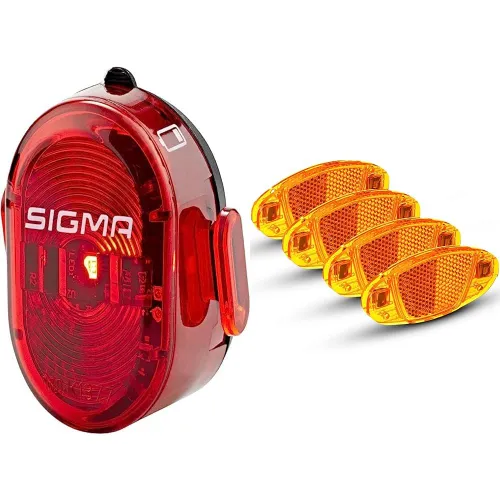 Sigma Sport Nugget II Fahrradbeleuchtung Rot & BÜCHEL