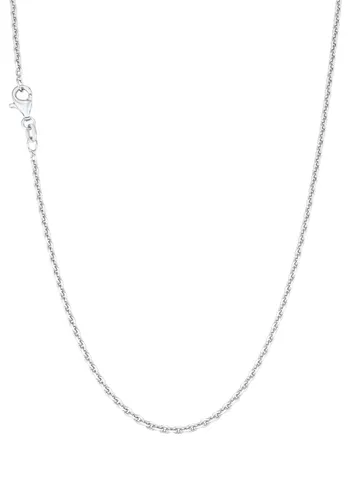 Silberkette AMOR "2017728" Halsketten Gr. Silber 925 (Sterlingsilber), Länge: 50 cm, silberfarben Damen Brautschmuck