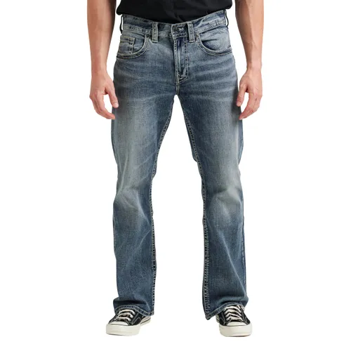 Silver Jeans Herren Craig Easy Fit Bootcut Jeans