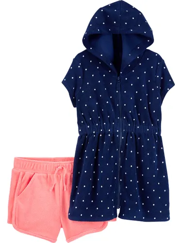 Simple Joys by Carter's Mädchen Hooded Cover-up and Shorts
