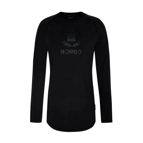 Siracusa Longlap Nero Nero T-Shirt Borgo