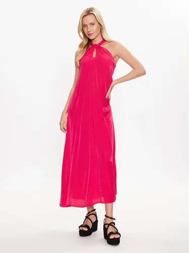 Sisley Kleid für den Alltag 48PWLV043 Rosa Regular Fit