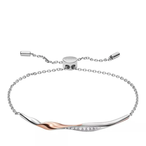 Skagen Armband - Elin Stainless Steel Chain Bracelet - Gr. M - in Mehrfarbig - für Damen
